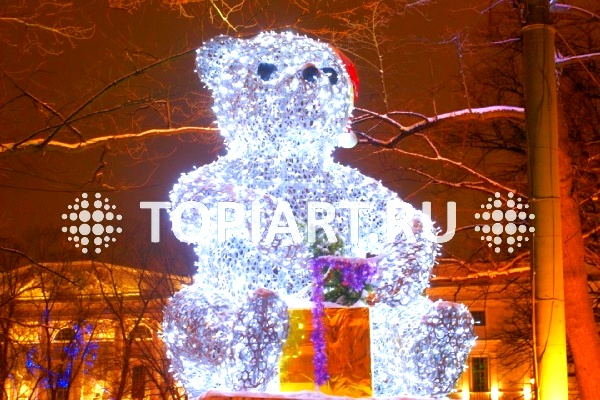 Новогодние светящиеся фигуры TOPiART.ru