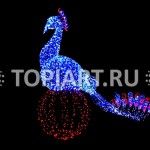 Светящаяся фигура "Жар Птица" www.topiart.ru